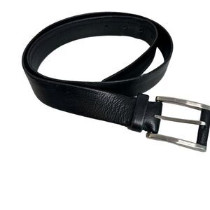 Michael Kors Men's Black Leather Belt Size 34
